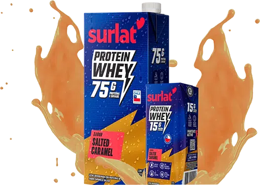 Surlat Protein Whey sabor caramelo salado